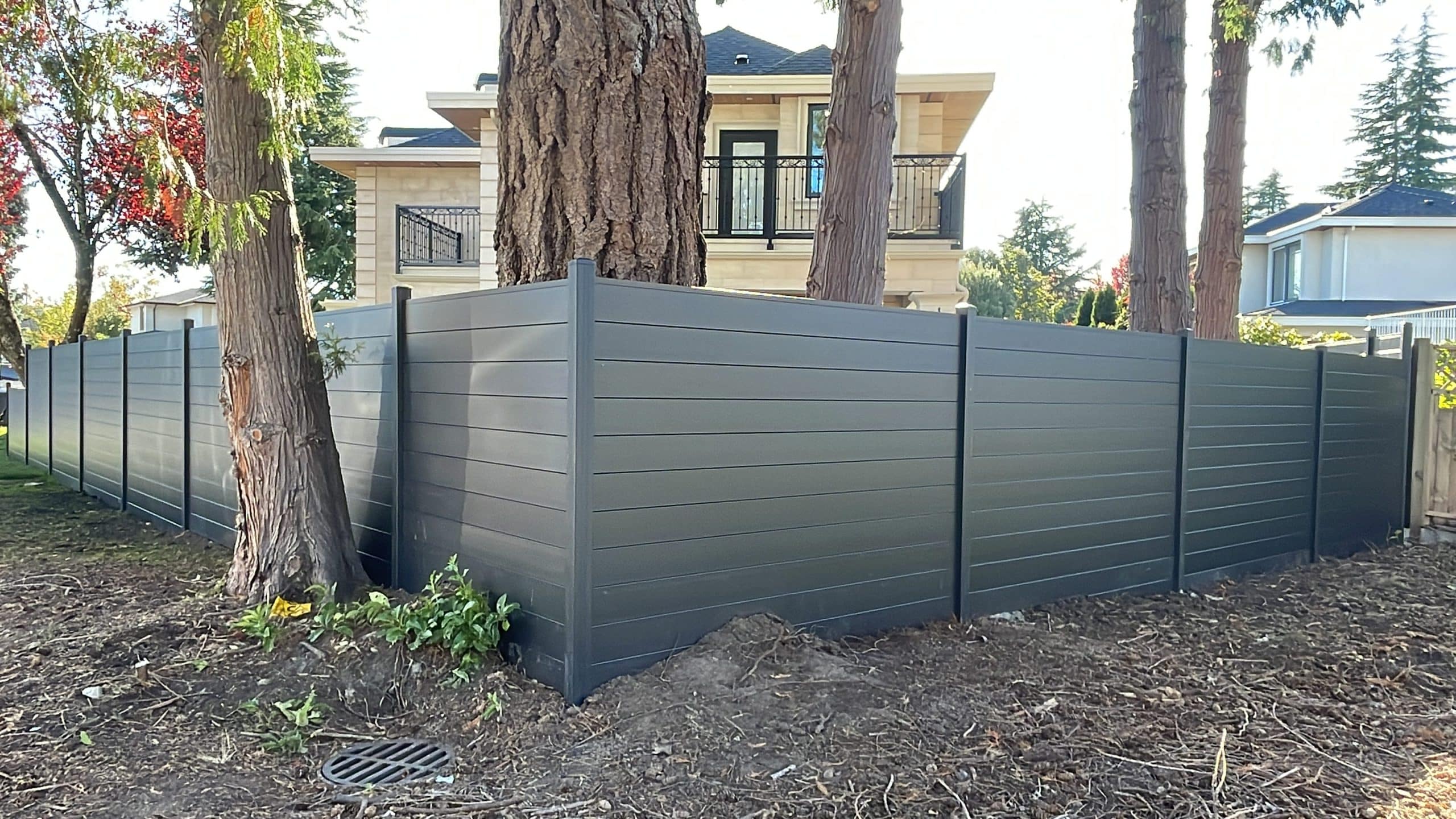 Aluminum Fence - (3) Aluminum Privacy Fence (6 ft High) - Image 1