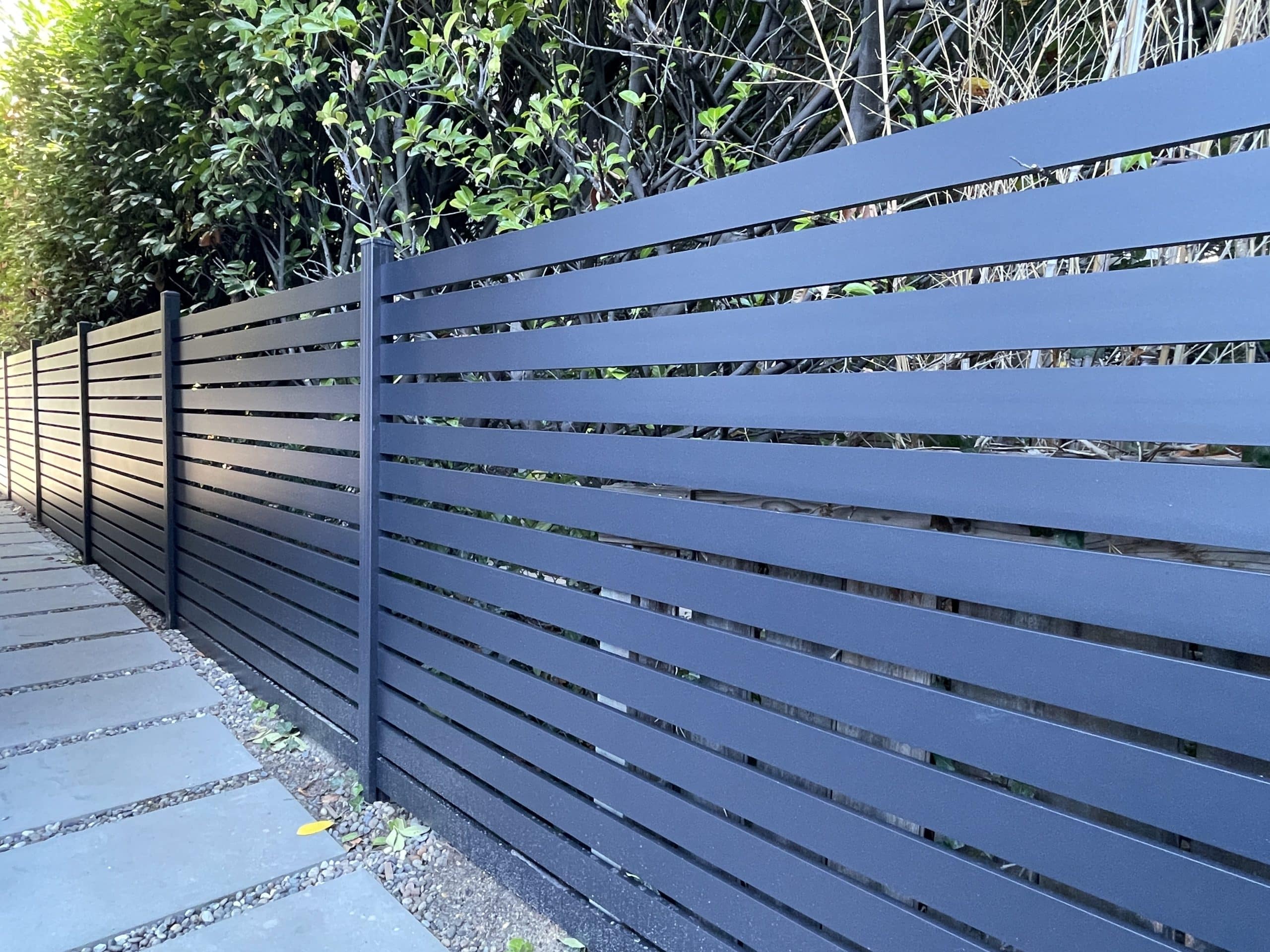 Aluminum Fence - (5) Aluminum Fence - Semi Privacy (6 ft High) - Image 1