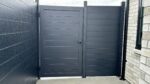 Aluminum Gate with Door Stopper (42 inch Wide) - Image 2