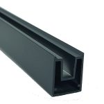 Composite Fence Aluminum Top Rail (6 ft Long)
